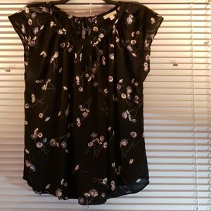 Lauren Conrad cap sleeve blouse